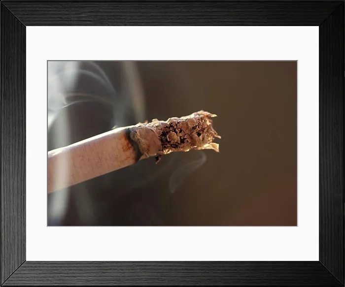 Framed Print : Cigarette smoke Framed Print : Cigarette smoke