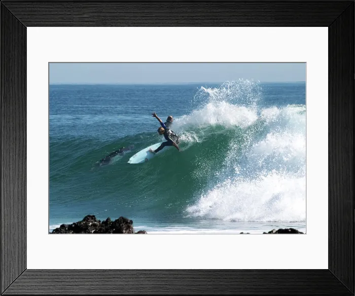 Framed Print : Surfer, Gold Coast, Queensland, Australia