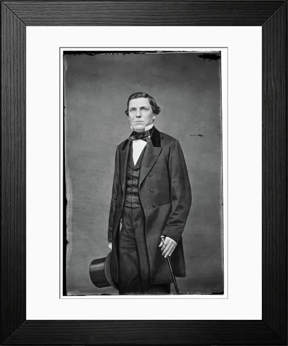 Framed Print : General Andrew Hamilton, Texas U.S.A.. Civil war photographs, 1861-1865. United States, History, Civil War, 1861-1865 Framed Print : General Andrew Hamilton, Texas U.S.A.. Civil war photographs, 1861-1865. United States, History, Civil War, 1861-1865