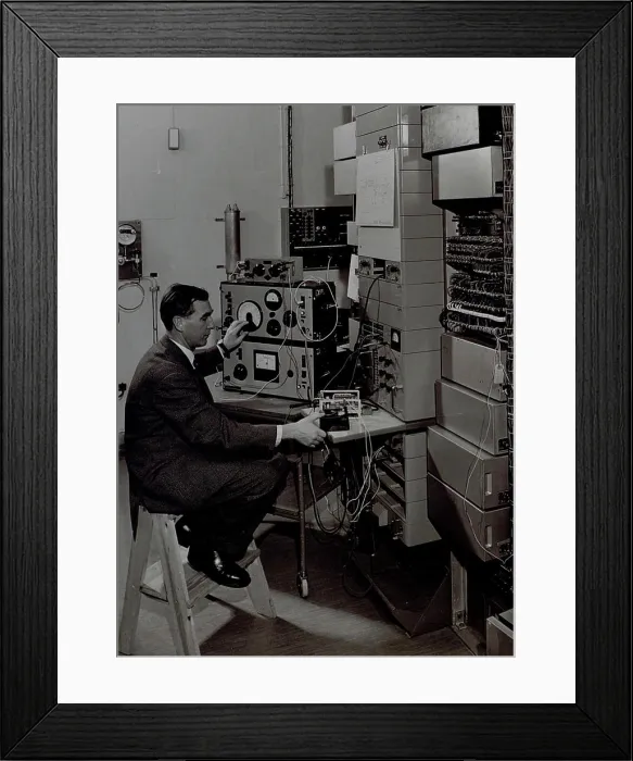 Framed Print : Ivar Friberg in the basement planet, telesco. Overdraft station Framed Print : Ivar Friberg in the basement planet, telesco. Overdraft station