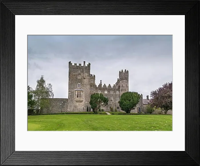 Framed Print : Kilkea Castle is a medieval stronghold near the village of Kilkea, Ireland, Europe Framed Print : Kilkea Castle is a medieval stronghold near the village of Kilkea, Ireland, Europe