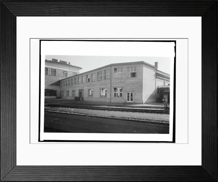 Framed Print : Locomotive factory st, Brünnerstraße