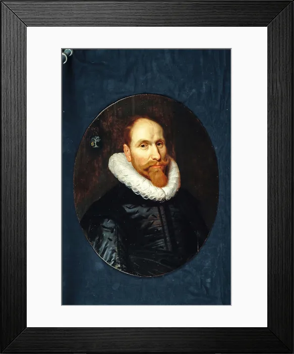Framed Print : Oval portrait of Century Eeuwoutsz Framed Print : Oval portrait of Century Eeuwoutsz
