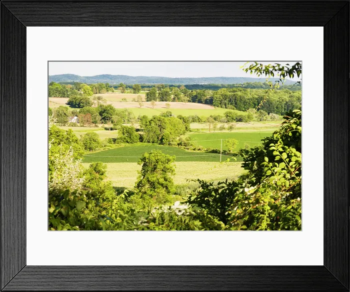 Framed Print : USA, New Jersey. Upper Raritan River Basin, North Branch, Tewksbury Township, view shed from Fox Hill Lane looking east Framed Print : USA, New Jersey. Upper Raritan River Basin, North Branch, Tewksbury Township, view shed from Fox Hill Lane looking east
