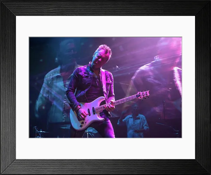 Framed Print : Simon McBride, Lead Guitarist Framed Print : Simon McBride, Lead Guitarist
