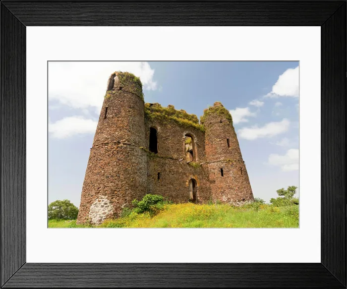 Framed Print : Guzara Castle between Gonder and Lake Tana, Ethiopia Framed Print : Guzara Castle between Gonder and Lake Tana, Ethiopia