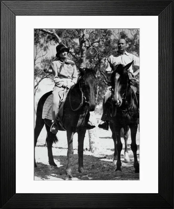 Framed Print : Duke of Gloucester's tour Royal party were supplied with excellent horses Framed Print : Duke of Gloucester's tour Royal party were supplied with excellent horses
