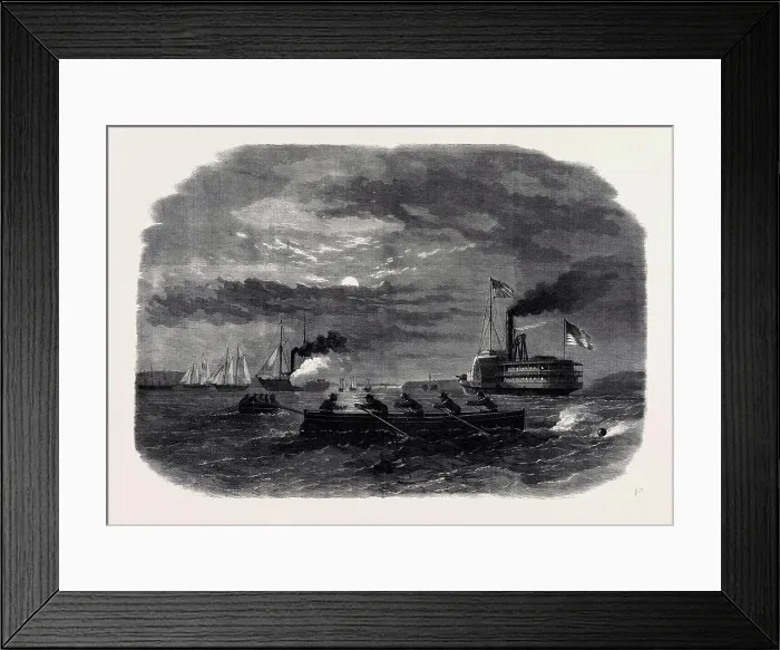 Framed Print : THE CIVIL WAR IN AMERICA