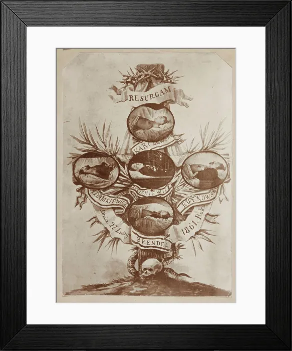 Framed Print : Resurgam ' 1877) Framed Print : Resurgam ' 1877)