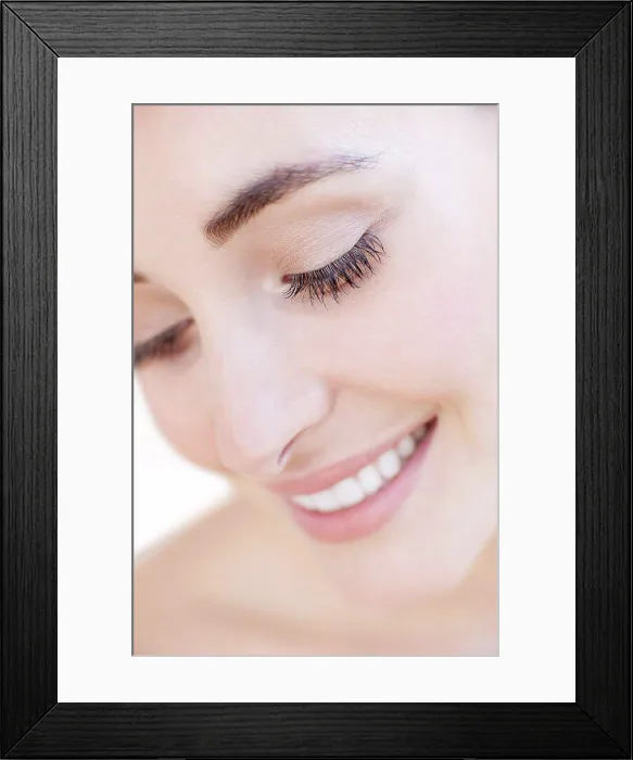Framed Print : MODEL RELEASED. Happy woman Framed Print : MODEL RELEASED. Happy woman