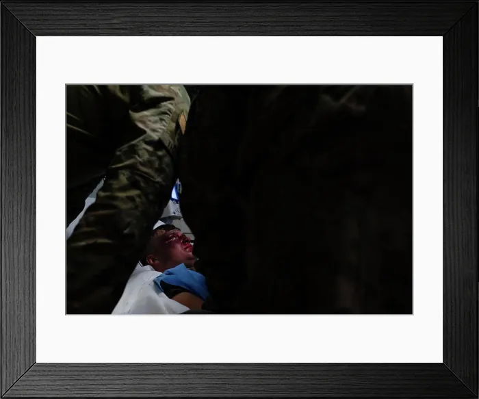 Framed Print : U.S. Air Force Staff Sgt. John Thacker Framed Print : U.S. Air Force Staff Sgt. John Thacker