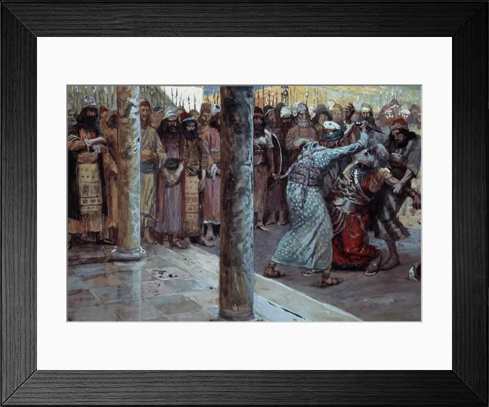 Framed Print : Samuel Slays Aga James Tissot (1836-1902 French) Jewish Museum, New York Framed Print : Samuel Slays Aga James Tissot (1836-1902 French) Jewish Museum, New York