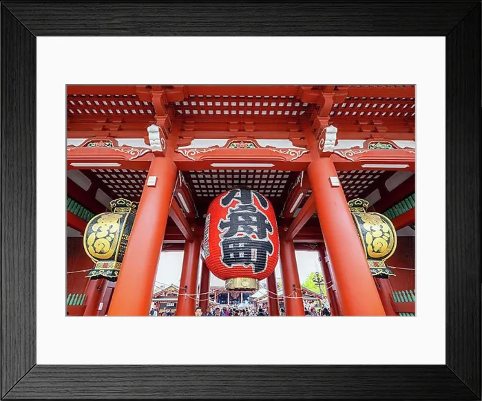 Framed Print : Tokyo Japan. Senso Ji Temple at Asakusa Framed Print : Tokyo Japan. Senso Ji Temple at Asakusa
