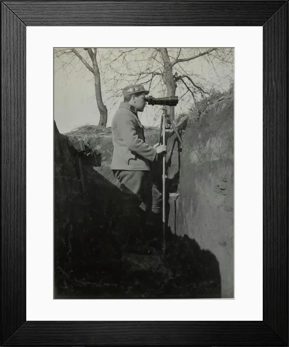 Framed Print : Artillery observation stand in the swarm line at ptycze Framed Print : Artillery observation stand in the swarm line at ptycze