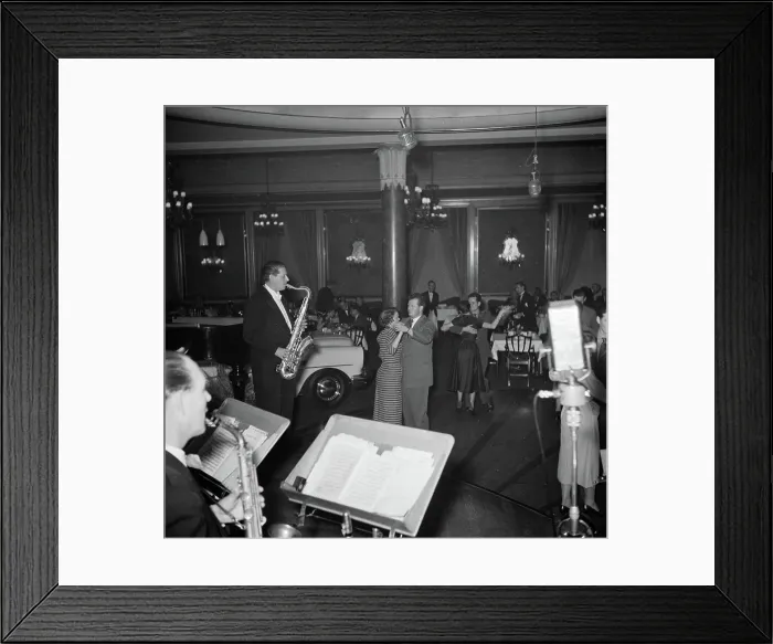 Framed Print : Poll photo collection. Restaurant Wivex located in the Facade building of Park Tivoli Framed Print : Poll photo collection. Restaurant Wivex located in the Facade building of Park Tivoli