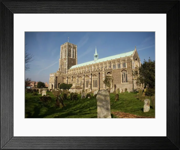 Framed Print : England, Suffolk, Southwold. A view toward Southwold Church Framed Print : England, Suffolk, Southwold. A view toward Southwold Church