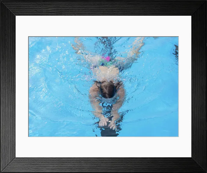 Framed Print : Creative - summer 2024 - swimming outdoor swimming germany - September 13 Framed Print : Creative - summer 2024 - swimming outdoor swimming germany - September 13