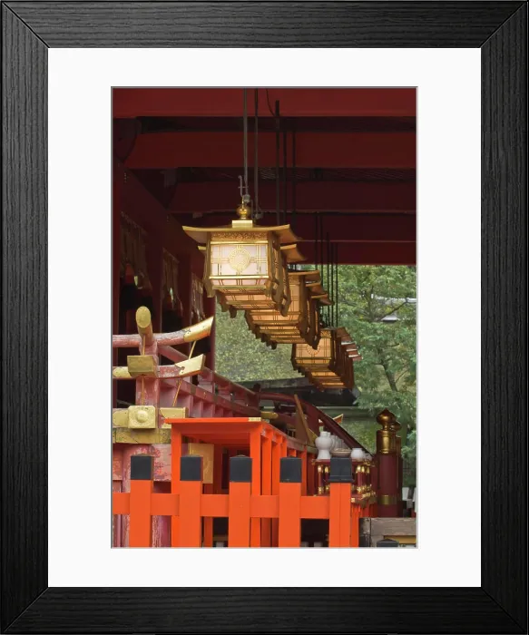 Framed Print : Japan, Kyoto, Fushimi, Inari Grand Shrine