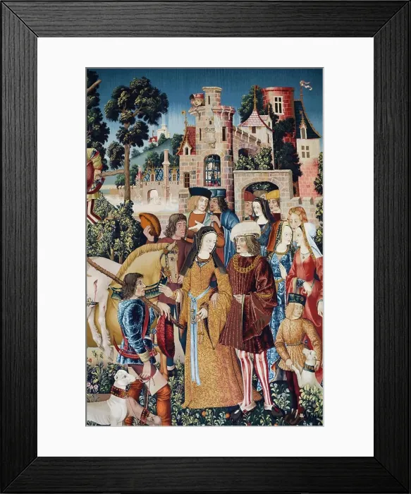 Framed Print : Scotland, Central Region, Stirling, Stirling Castle, Tapestry in the Chapel Royal Framed Print : Scotland, Central Region, Stirling, Stirling Castle, Tapestry in the Chapel Royal