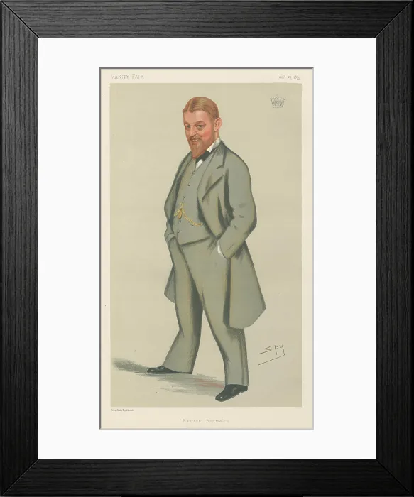 Framed Print : Politicians - Vanity Fair - Eastern Roumelia Framed Print : Politicians - Vanity Fair - Eastern Roumelia