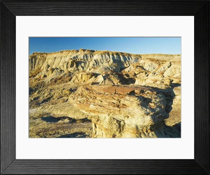 Framed Print : Avonlea Badlands, Saskatchewan, Canada