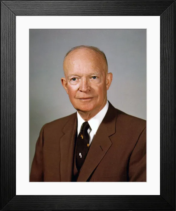 Framed Print : USA: Dwight Eisenhower (1890-1969) Framed Print : USA: Dwight Eisenhower (1890-1969)