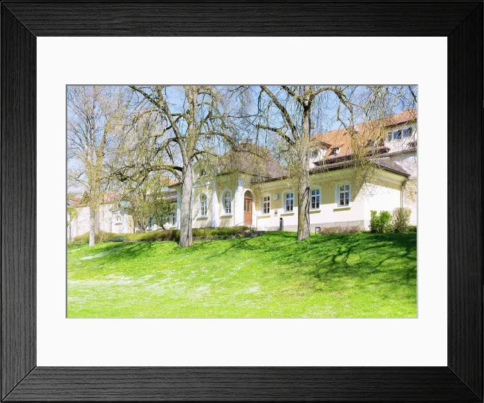 Framed Print : double folds; Former Benedictine monastery and Minster of Our Lady Framed Print : double folds; Former Benedictine monastery and Minster of Our Lady