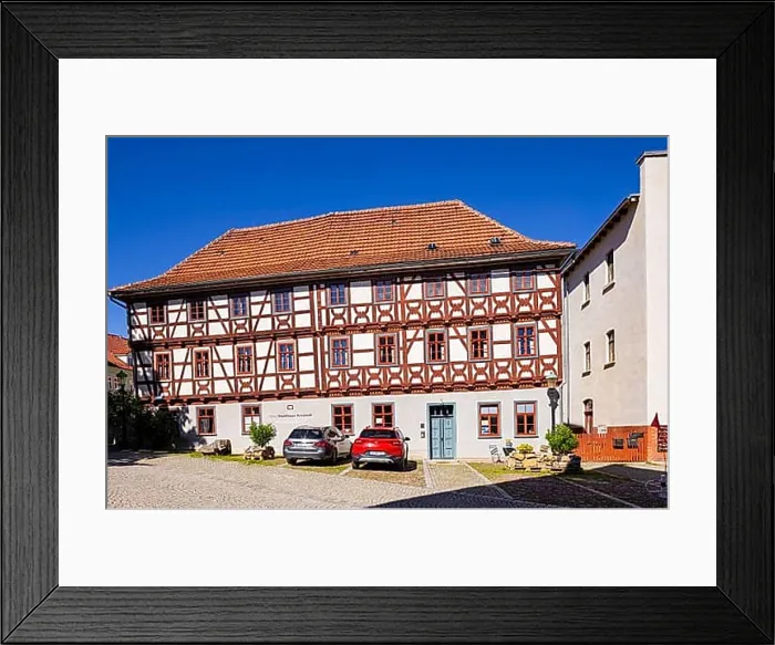 Framed Print : Arnstadt Town Hall, the former Möller'sche glove factory, Arnstadt, Thuringia, Germany, Europe Framed Print : Arnstadt Town Hall, the former Möller'sche glove factory, Arnstadt, Thuringia, Germany, Europe