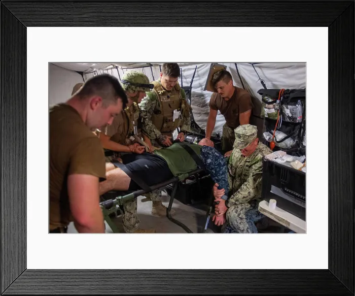 Framed Print : CAMP SHELBY, Miss. (Jul)