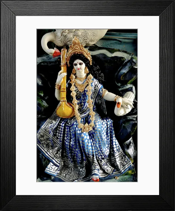 Framed Print : Devi saraswati goddess of learning Copyright: xDebasishxBanerjee / DinodiaxPhotox Framed Print : Devi saraswati goddess of learning Copyright: xDebasishxBanerjee / DinodiaxPhotox