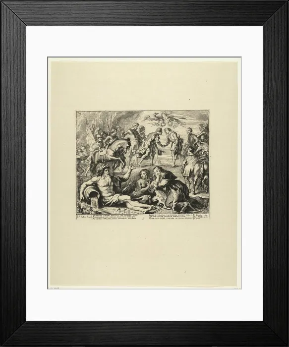 Framed Print : The meeting of the two Ferdinands in Nördlingen; entry from Ferdinand in Antwerp in 1635 (no) Framed Print : The meeting of the two Ferdinands in Nördlingen; entry from Ferdinand in Antwerp in 1635 (no)