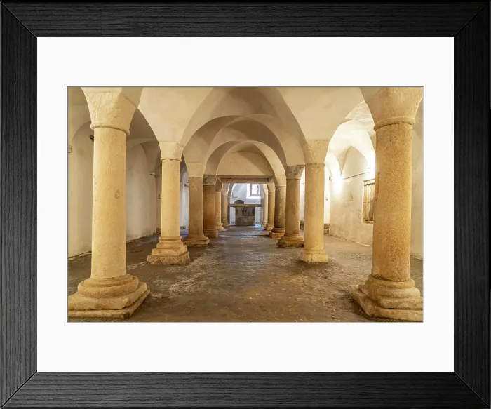 Framed Print : Crypt of the Cathedral of St. Anastasia in Zadar, Croatia, Europe