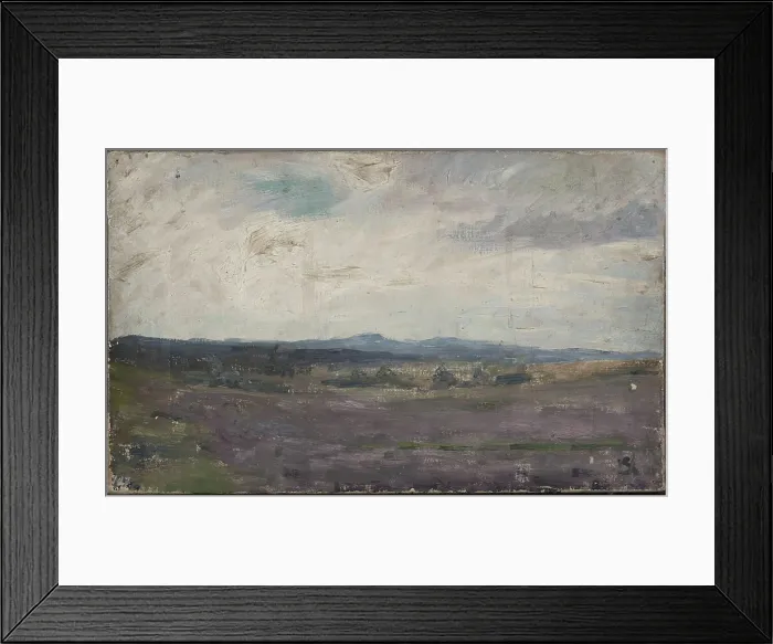 Framed Print : ﻿Landscape in Finland  /  / . Ciągliński, Jan (1858-1913), painter
