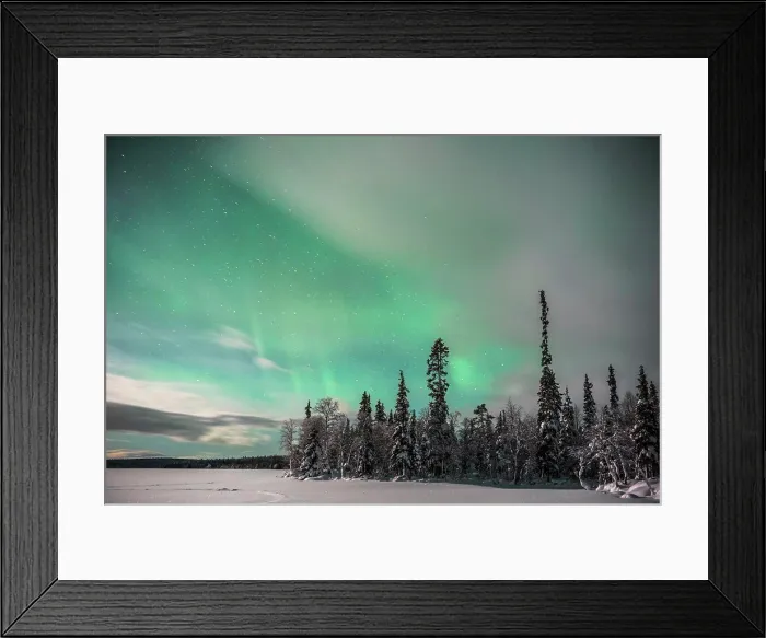 Framed Print : Northern Lights, aurora borealis Framed Print : Northern Lights, aurora borealis