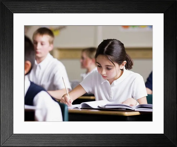 Framed Print : children at school Framed Print : children at school