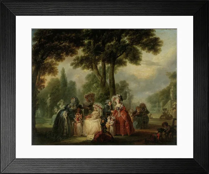 Framed Print : Watteau de Lille (Louis-Joseph Watteau) Framed Print : Watteau de Lille (Louis-Joseph Watteau)