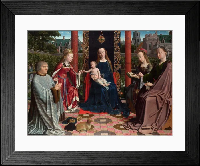 Framed Print : Madonna with child by Gerard David Framed Print : Madonna with child by Gerard David