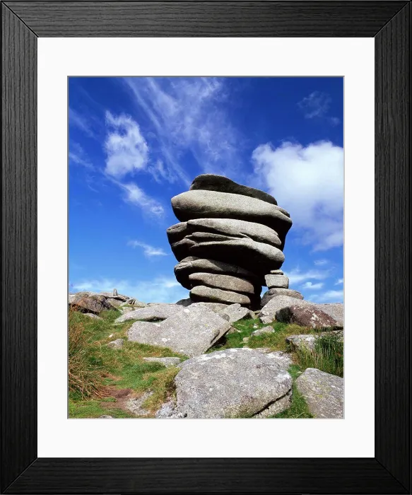 Framed Print : England, Cornwall, Minions. The Cheesewring on Stowe's Hill on Bodmin Moor near Minions Framed Print : England, Cornwall, Minions. The Cheesewring on Stowe's Hill on Bodmin Moor near Minions