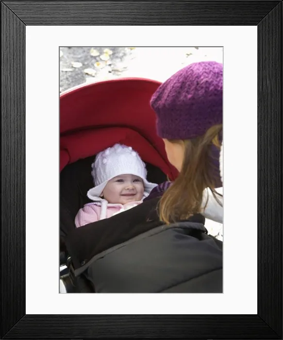 Framed Print : Mother and daughter, Stockholm, Sweden Framed Print : Mother and daughter, Stockholm, Sweden