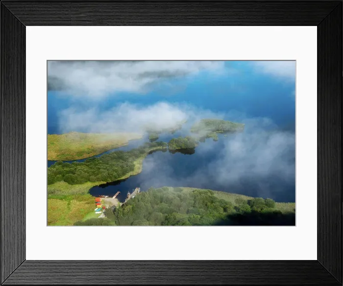 Framed Print : View from Surprise View near Derwentwater Framed Print : View from Surprise View near Derwentwater