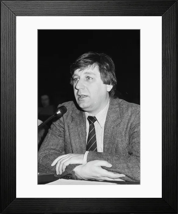 Framed Print : Anefo photo collection. Farewell to Laurens Meerten as a CPN municipal councilor of Amsterdam Framed Print : Anefo photo collection. Farewell to Laurens Meerten as a CPN municipal councilor of Amsterdam