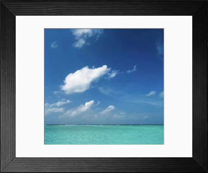Framed Print : Ocean and Sky