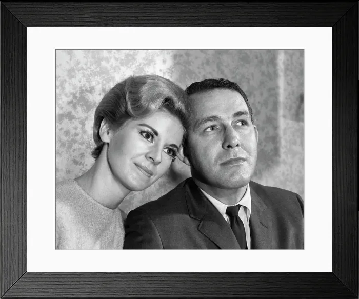 Framed Print : 1960S Couple Man Woman Portrait Wife Husband Leaning Head To Head Romantic Framed Print : 1960S Couple Man Woman Portrait Wife Husband Leaning Head To Head Romantic