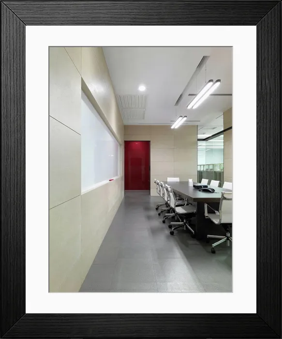 Framed Print : Hallway leading to door in conference room. Taipei, Taiwan. 06 / 22 / 2008 Framed Print : Hallway leading to door in conference room. Taipei, Taiwan. 06 / 22 / 2008