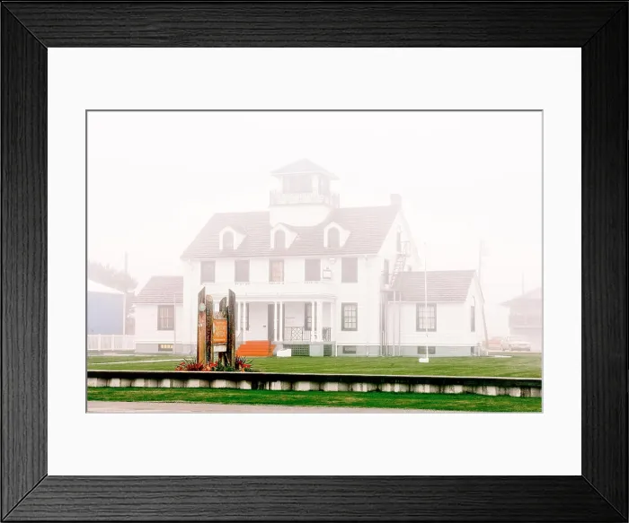 Framed Print : USA, Washington, Westport Marine Museum Framed Print : USA, Washington, Westport Marine Museum