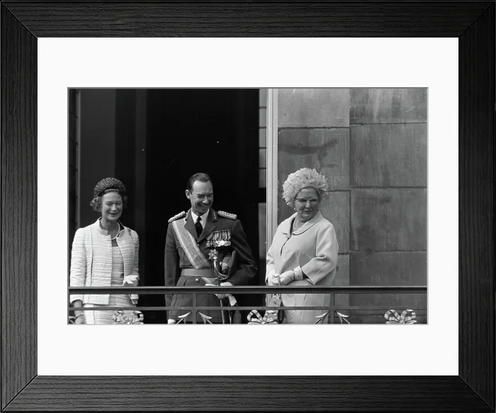 Framed Print : Anefo photo collection. State visit Groothertog and Groothertogin Luxembourg to our country Framed Print : Anefo photo collection. State visit Groothertog and Groothertogin Luxembourg to our country