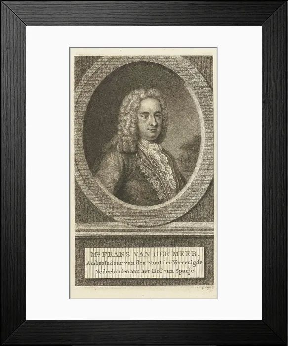 Framed Print : Portrait of Frans van der Meer Nederlands Ambassador in Spain Framed Print : Portrait of Frans van der Meer Nederlands Ambassador in Spain