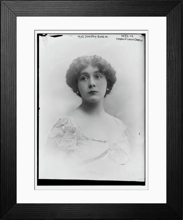 Framed Print : Miss Dorothy Bigelow, Lallie Charles Photo Framed Print : Miss Dorothy Bigelow, Lallie Charles Photo