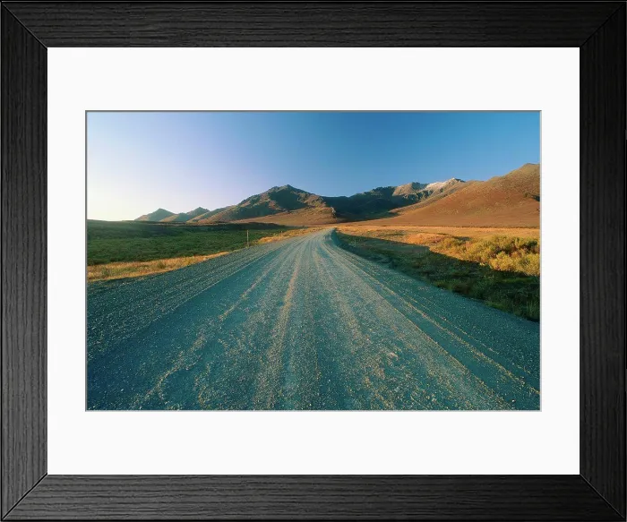 Framed Print : Dempster Highway, Richardson Mountains, Yukon, Canada Framed Print : Dempster Highway, Richardson Mountains, Yukon, Canada