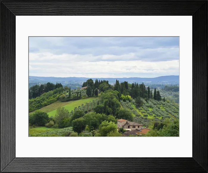 Framed Print : San Gimignano, Italy. September 18, 2024 Framed Print : San Gimignano, Italy. September 18, 2024